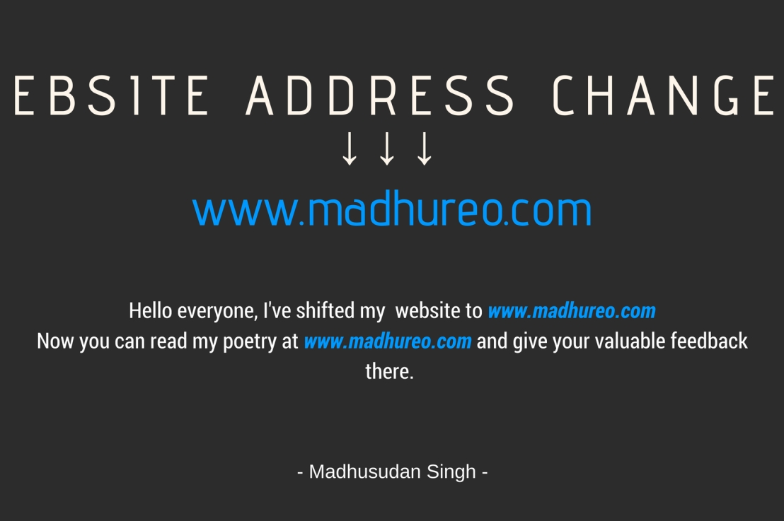 Change Of Website Address!